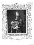Portrait of John, 1st Lord Somers Giclee Print by W.t. Mote