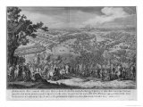 The Battle of Poltava, Engraved by One of the Nicolas Larmessin Family, 1709 Giclee Print by Pierre-Denis Martin