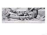 Tostig's Flight from England in 1066, Illustration from the Book The History of the Nation Giclee Print by Daniel Maclise