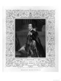 Portrait of Charles Wentworth, Marquis of Rockingham Giclee Print by W.t. Mote