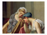 The Oath of Horatii, 1784  Lámina giclée por Jacques-Louis David