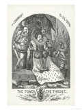 John T. Hoffman and William Boss Tweed, 1871 Giclee Print by Thomas Nast
