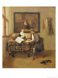 The Studious Life, 1662 Impressão giclée por Gerritsz. Quiryn Van Brekelenkam The Studious Life, 1662 Impressão giclée por Gerritsz. Quiryn Van Brekelenkam
