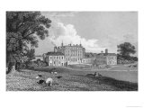 View of Chevening Place, Engraved by S. Lacy, 1830 Giclee-trykk av Thomas Mann Baynes