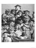 Scholars at a Lecture, 20th January 1736-37 Lámina giclée por William Hogarth