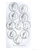 Roman Emperors, The History of the Decline and Fall of the Roman Empire, Vol I, by Gibbon, 1808 Giclee Print by Henry R. Cook