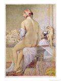 Odalisque or the Small Bather, 1864 reproduction procédé giclée par Jean-Auguste-Dominique Ingres