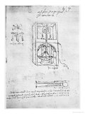 Paris Manuscript, 1488-90 reproduction procédé giclée par Leonardo da Vinci 