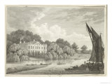 Country House with Lake and Boats Giclee Print by Walter Williams