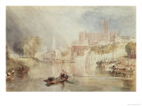 Worcester, c.1833 reproduction procédé giclée par J.M.W. Turner