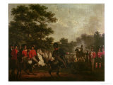 Duke of Wellington Visiting Outposts, c.1810-15 Giclee Print by Hippolyte Lecomte