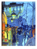 Street Scene, at Five in the Afternoon, 1887 Gicleetryck av Louis Anquetin Street Scene, at Five in the Afternoon, 1887 Gicleetryck av Louis Anquetin