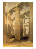 Hall of Columns, Karnak, from Egypt and Nubia, Vol.1 Lámina giclée por David Roberts Hall of Columns, Karnak, from Egypt and Nubia, Vol.1 Lámina giclée por David Roberts