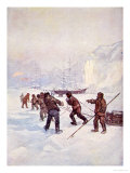 The Ships Were Called Terror and Erebus, Our Island Story Marshall, c.1905 Giclee Print by A.s. Forrest