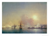Arrival Into Sebastopol Bay, 1852 Giclee Print by Ivan Konstantinovich Aivazovsky