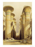 Central Avenue of the Great Hall of Columns, Karnak, from Egypt and Nubia, Vol.1 Lámina giclée por David Roberts Central Avenue of the Great Hall of Columns, Karnak, from Egypt and Nubia, Vol.1 Lámina giclée por David Roberts