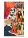 The Coronation of the Virgin, completed 1453 Lámina giclée por Enguerrand Quarton The Coronation of the Virgin, completed 1453 Lámina giclée por Enguerrand Quarton