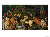 The Battle of San Romano in 1432, c.1456 Giclee Print by Paolo Uccello