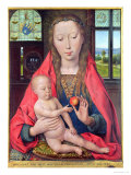 Madonna and Child, from the Diptych of Maerten Van Nieuwenhove, 1487 Giclee Print by Hans Memling