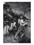 The Defence of Fort Boonesborough, Kentucky in c.1795, Published in Harper's Magazine, June, 1887 Giclee Print by Howard Pyle
