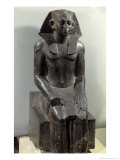 Statue of Sesostris III Giclee Print by Middle Kingdom Egyptian