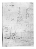 Paris Manuscript, 1488-90 Giclee Print by Leonardo da Vinci 
