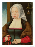 Portrait of an Unknown Lady, 1527 Giclee Print by Joos Van Cleve