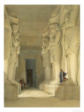 Excavated Temple of Gysha, Nubia, from Egypt and Nubia, Vol.1 Lámina giclée por David Roberts Excavated Temple of Gysha, Nubia, from Egypt and Nubia, Vol.1 Lámina giclée por David Roberts