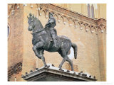 Equestrian Monument of Bartolommeo Colleoni Giclée-tryk af Andrea del Verrocchio Equestrian Monument of Bartolommeo Colleoni Giclée-tryk af Andrea del Verrocchio