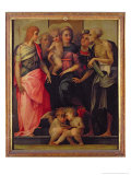 Madonna and Child with Saints, c.1518 Giclée-Druck von Rosso Fiorentino (Battista di Jacopo) 