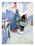 Richard Went Away to Palestine, Our Island Story Marshall, Pub.Jack Ltd, London, 1905 Giclee Print by A.s. Forrest