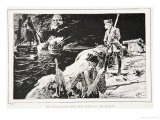 French Fire-Ships Bear on British, Winning of a Continent Henty, c.1887 Giclee-trykk av Gordon Frederick Browne French Fire-Ships Bear on British, Winning of a Continent Henty, c.1887 Giclee-trykk av Gordon Frederick Browne