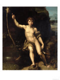 St. John the Baptist in the Desert, c.1518-20 Giclee Print by Raphael 