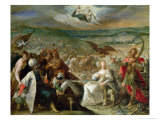 Allegory of the Turkish Wars: The Capture of Stuhlweissenburg, 1603-4 Giclee Print by Johann or Hans von Aachen
