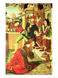Martyrdom of St Eulalia of Merida Giclee Print by Master of Paredes 