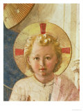 Detail of the Christ Child from the Madonna Delle Ombre Giclee Print by Fra Angelico 