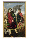 Tobias and the Archangel Raphael Giclee Print by Antonio Pollaiolo