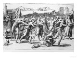 The Massacre of the Innocents, Engraved by Marcantonio Raimondi Giclee Print by Raphael 