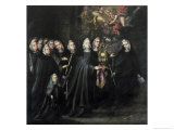 Procession of St. Clare with the Eucharist Giclée-Druck von Juan de Valdes Leal
