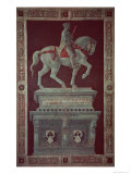 Equestrian Monument of Sir John Hawkwood Reproduction procédé giclée par Paolo Uccello