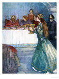 Rowena Came Into the Room, Our Island Story Marshall, Pub.Jack Ltd, London, 1905 Giclee Print by A.s. Forrest
