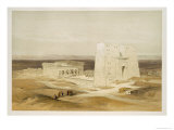 Temple of Edfu, Ancient Apollinopolis, Upper Egypt, from Egypt and Nubia, Vol.1 Giclee Print by David Roberts