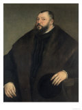 Elector Johann Freidrich Ven Sachsen Lámina giclée por Titian (Tiziano Vecelli)