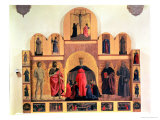 The Misericordia Altarpiece, 1445 reproduction procédé giclée par Piero della Francesca 