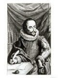 Portrait of Miguel de Cervantes Saavedra Giclee Print by William Kent