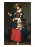 Saint Margaret of Antioch, 1630-34 reproduction procédé giclée par Francisco de Zurbaran