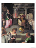 Hyante and Climene Offering a Sacrifice to Venus, from La Franciade by Pierre de Ronsard Giclee Print by Toussaint Dubreuil