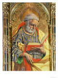 St. Peter, Detail from the Sant'Emidio Polyptych, 1473 ジクレープリント - カルロ・クリヴェリ