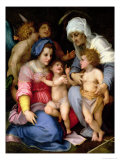 Holy Family with Angels, c.1515-16 Giclee Print by Andrea del Sarto 