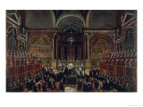 The Investiture of a Monarch in San Lorenzo Giclee Print by Gabriele Bella